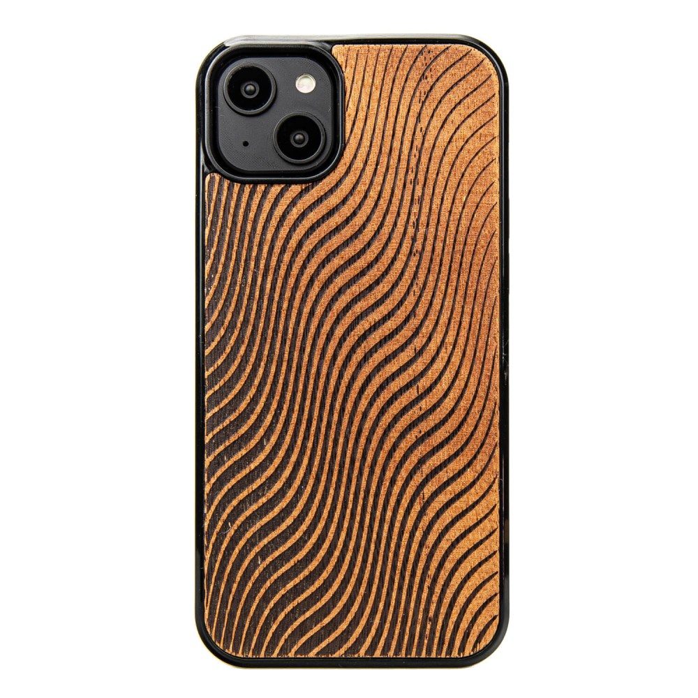 Bewood Holzhülle Für Iphone 15 Plus Waves Merbau