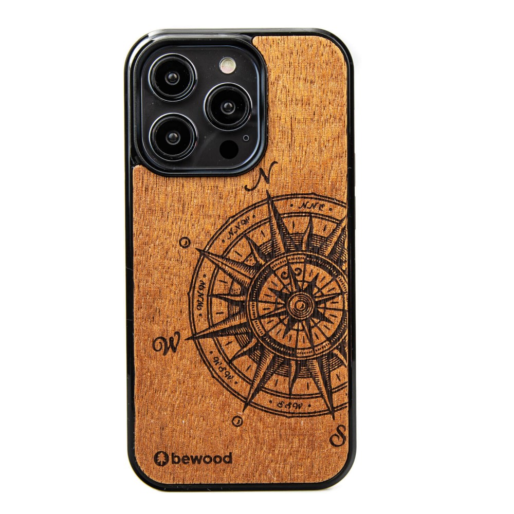 Bewood Holzhülle Für Iphone 15 Pro Traveler Merbau