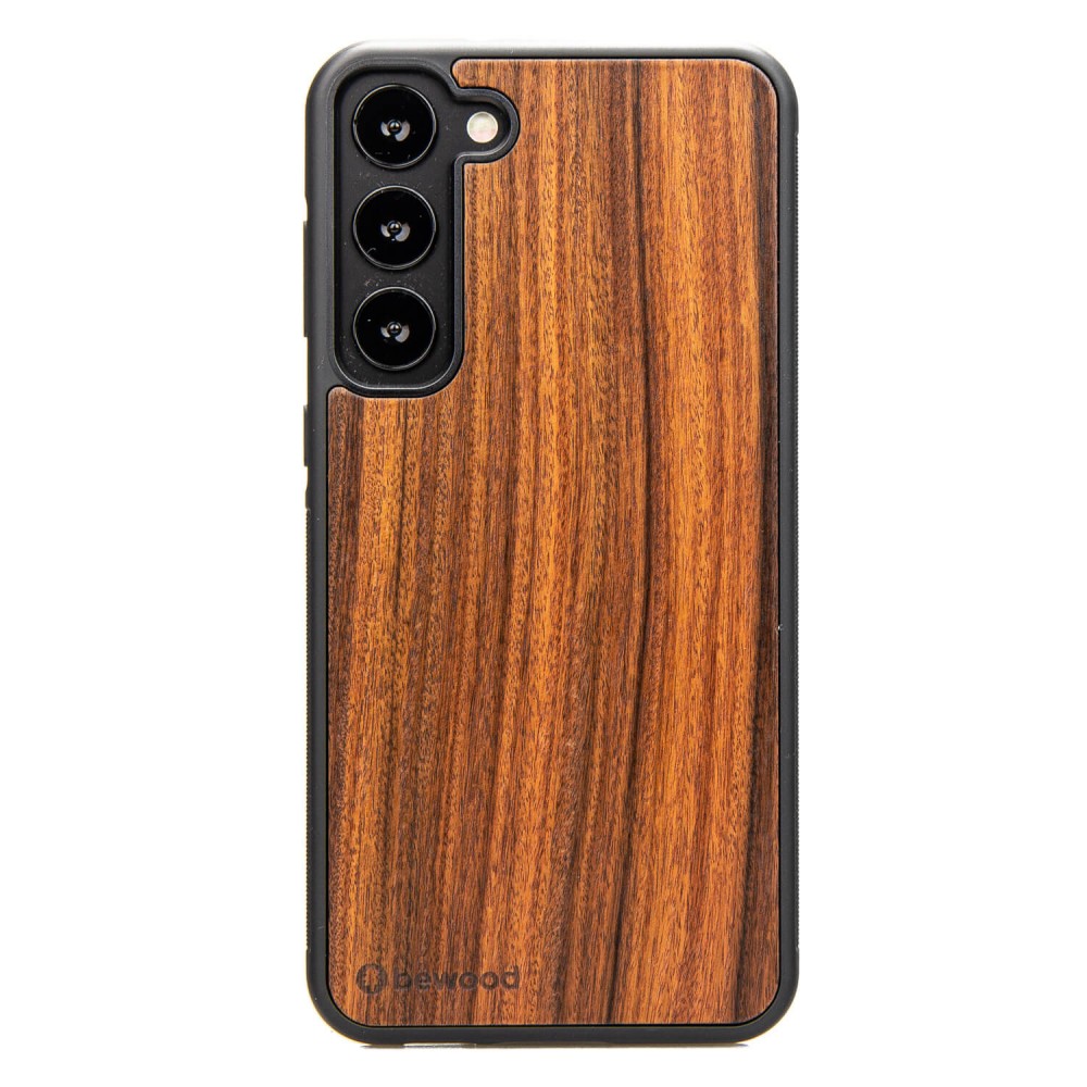 Bewood Holzhülle Für Samsung Galaxy S23 Plus Rosewood Santos