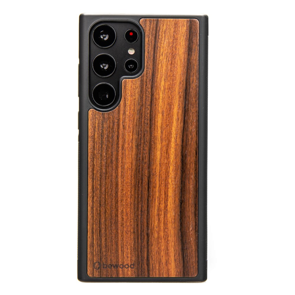 Bewood Holzhülle Für Samsung Galaxy S23 Ultra Rosewood Santos