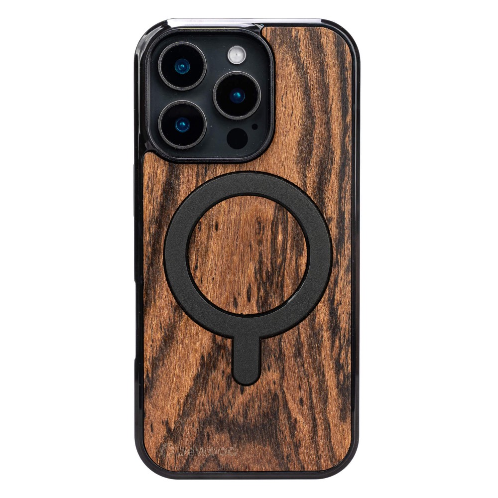Bewood Holzhülle Für Iphone 16 Pro Bocote Mit Magsafe