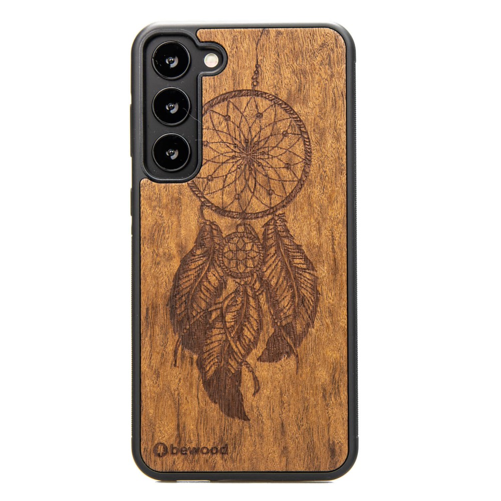 Bewood Holzhülle Für Samsung Galaxy S23 Plus Dreamcatcher Imbuia