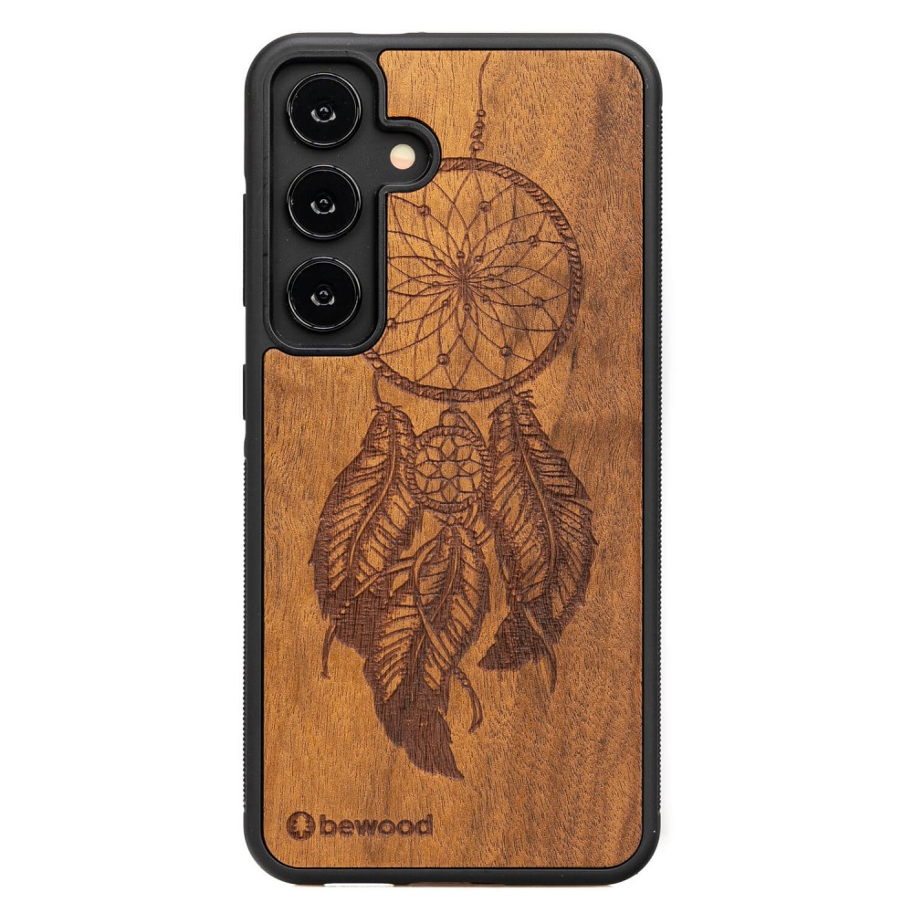 Bewood Holzhülle Für Samsung Galaxy S24 Dreamcatcher Imbuia