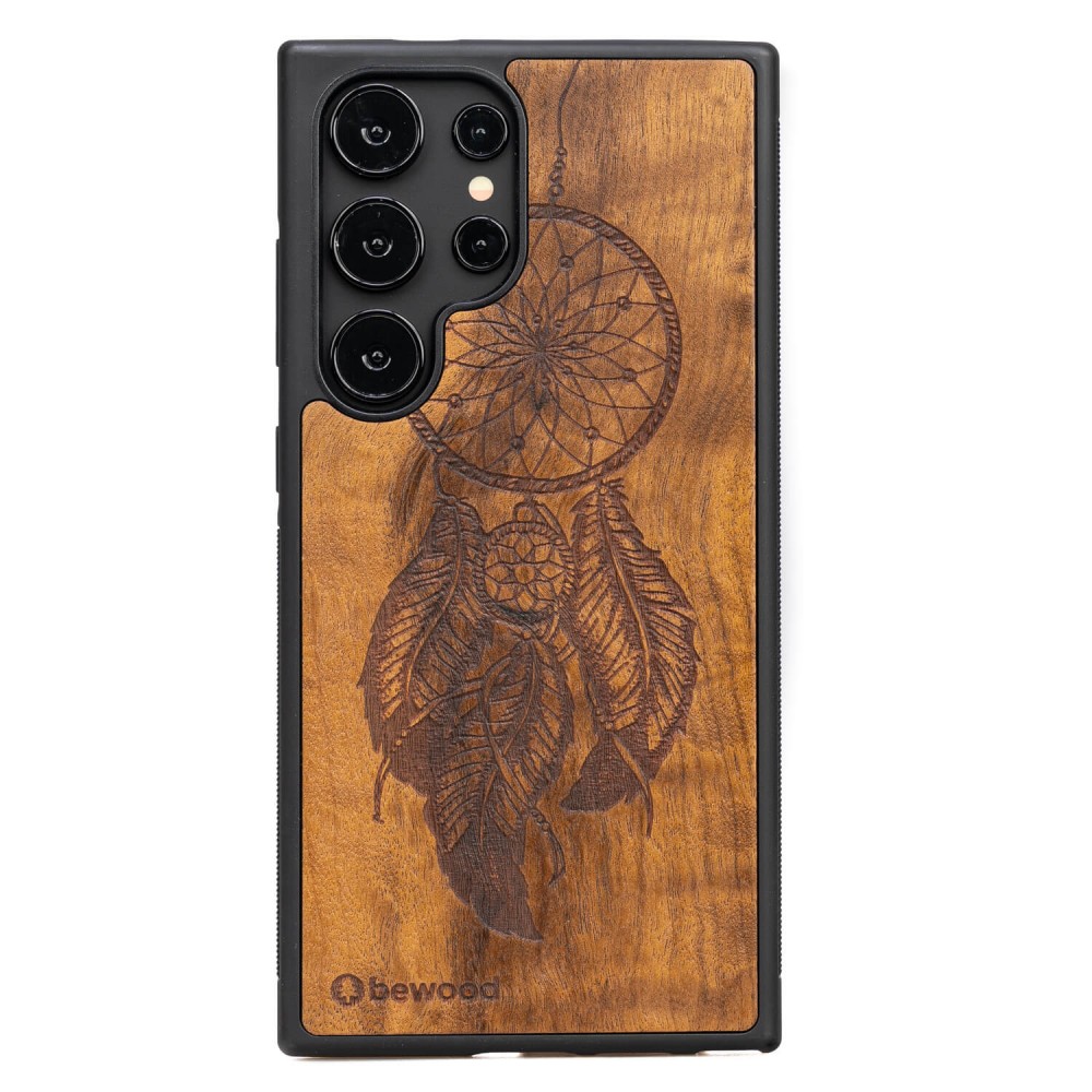 Bewood Holzhülle Für Samsung Galaxy S24 Ultra Dreamcatcher Imbuia