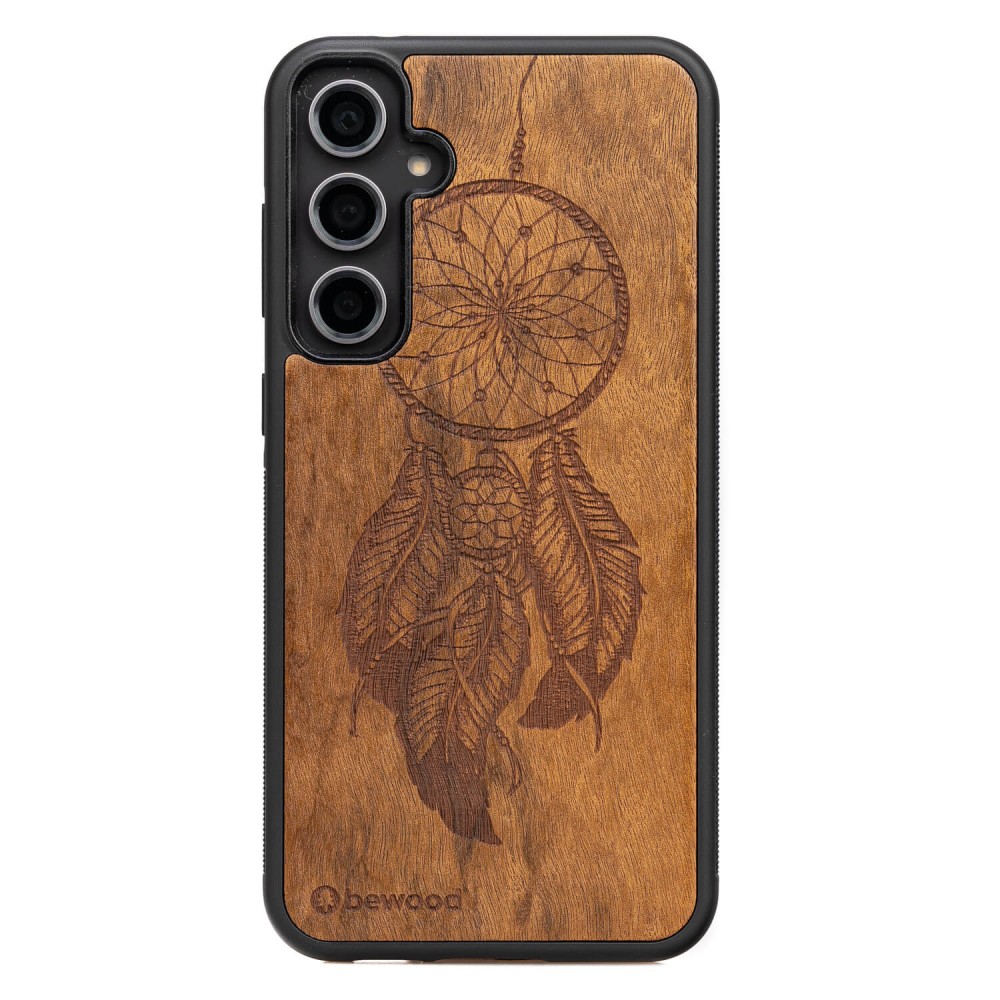 Bewood Holzhülle Für Samsung Galaxy S23 Fe Dreamcatcher Imbuia
