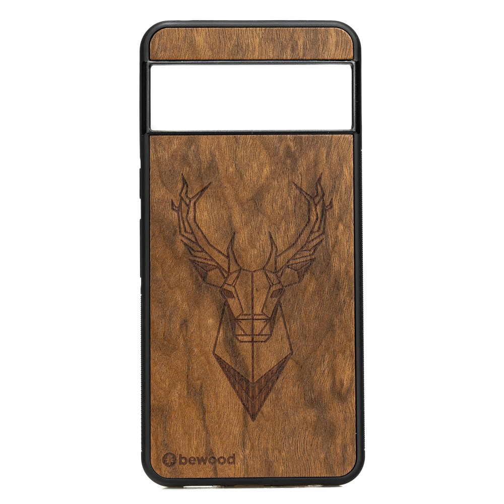 Bewood Holzhülle Für Google Pixel 8 Imbuia Deer