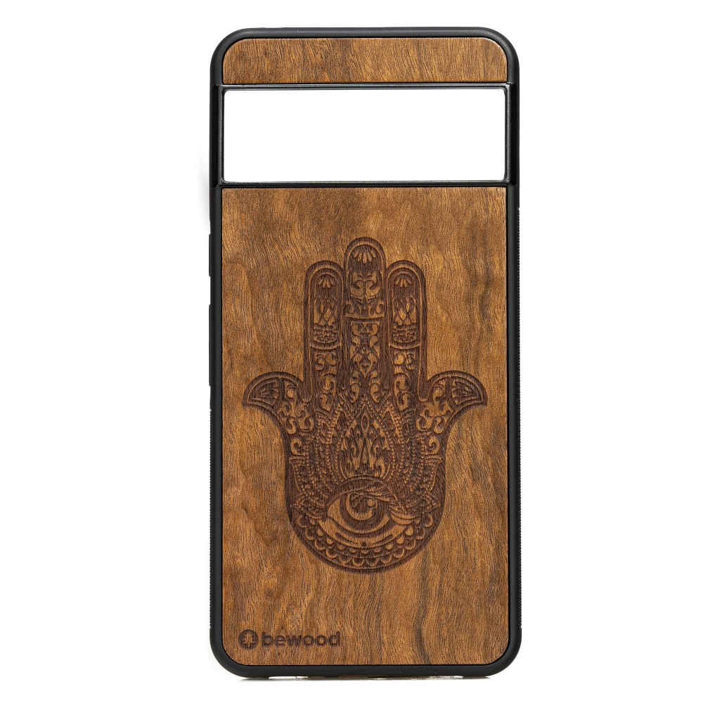 Bewood Holzhülle Für Google Pixel 8 Pro Hamsa Imbuia