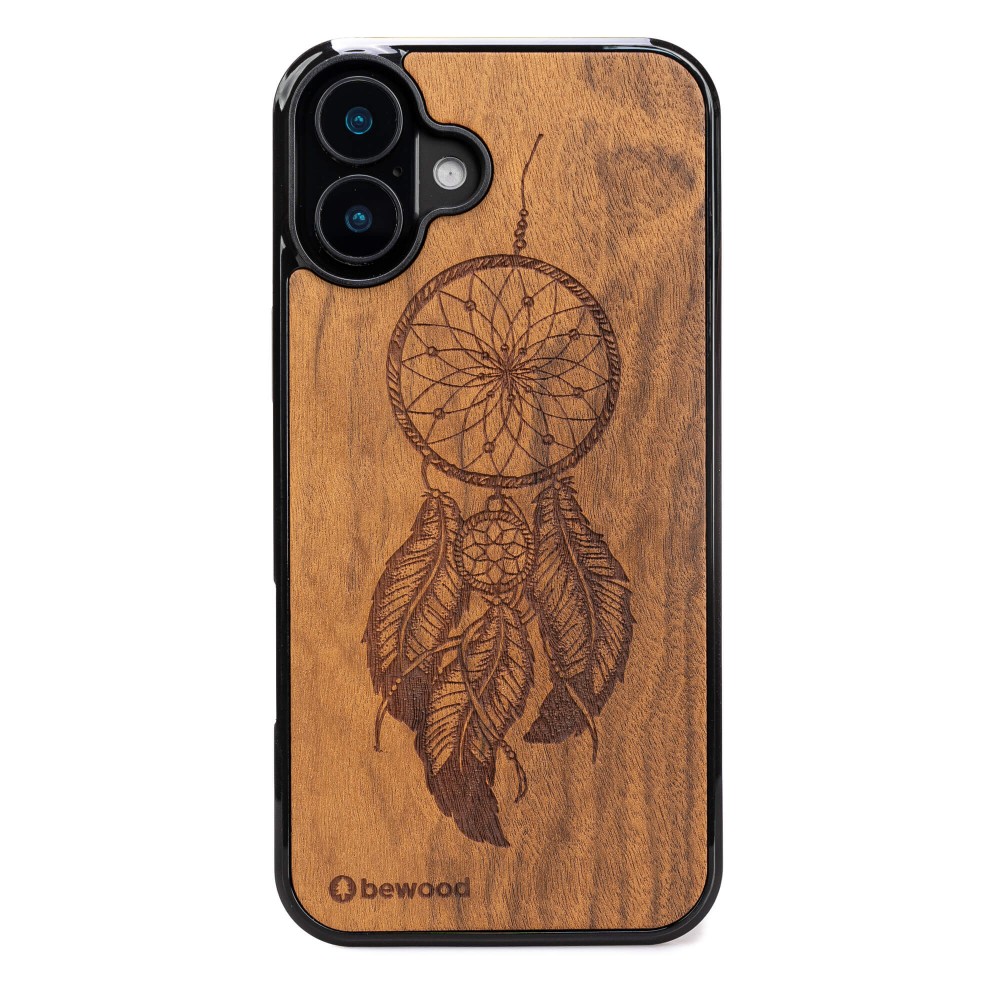 Bewood Holzhülle Für Iphone 16 Plus Dreamcatcher Imbuia