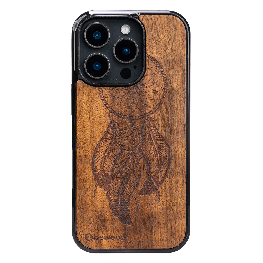 Bewood Holzhülle Für Iphone 16 Pro Dreamcatcher Imbuia