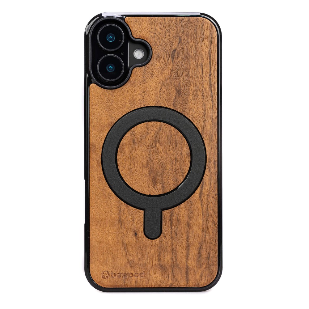 Bewood Holzhülle Für Iphone 16 Plus Imbuia Mit Magsafe