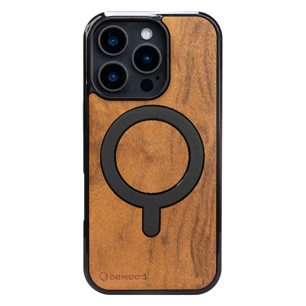 Bewood Holzhülle Für Iphone 16 Pro Imbuia Mit Magsafe