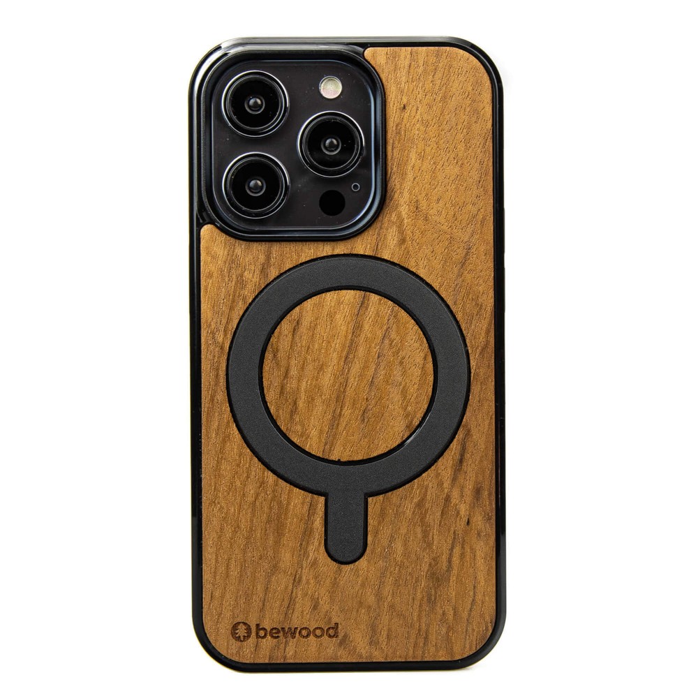 Bewood Holzhülle Für Iphone 15 Pro Imbuia Mit Magsafe