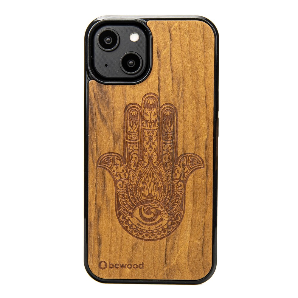 Bewood Holzhülle Für Iphone 14 Hamsa Imbuia