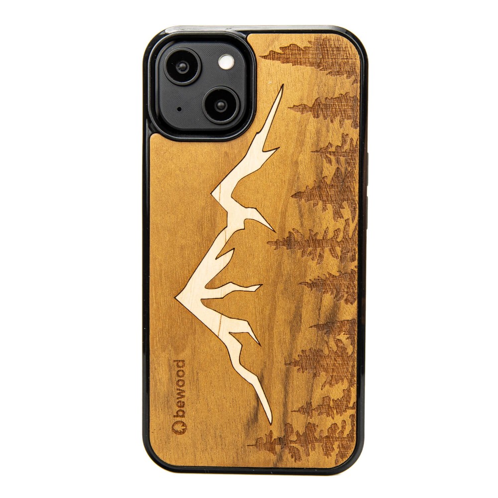 Bewood Holzhülle Für Iphone 14 Mountains Imbuia