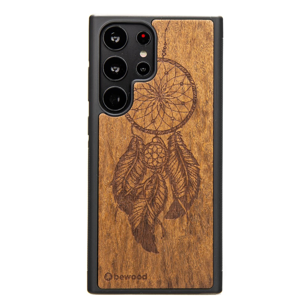 Bewood Holzhülle Für Samsung Galaxy S23 Ultra Dreamcatcher Imbuia