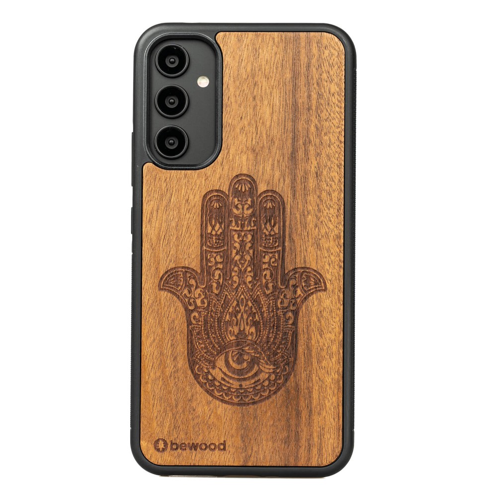 Bewood Holzhülle Für Samsung Galaxy A54 5g Hamsa Imbuia