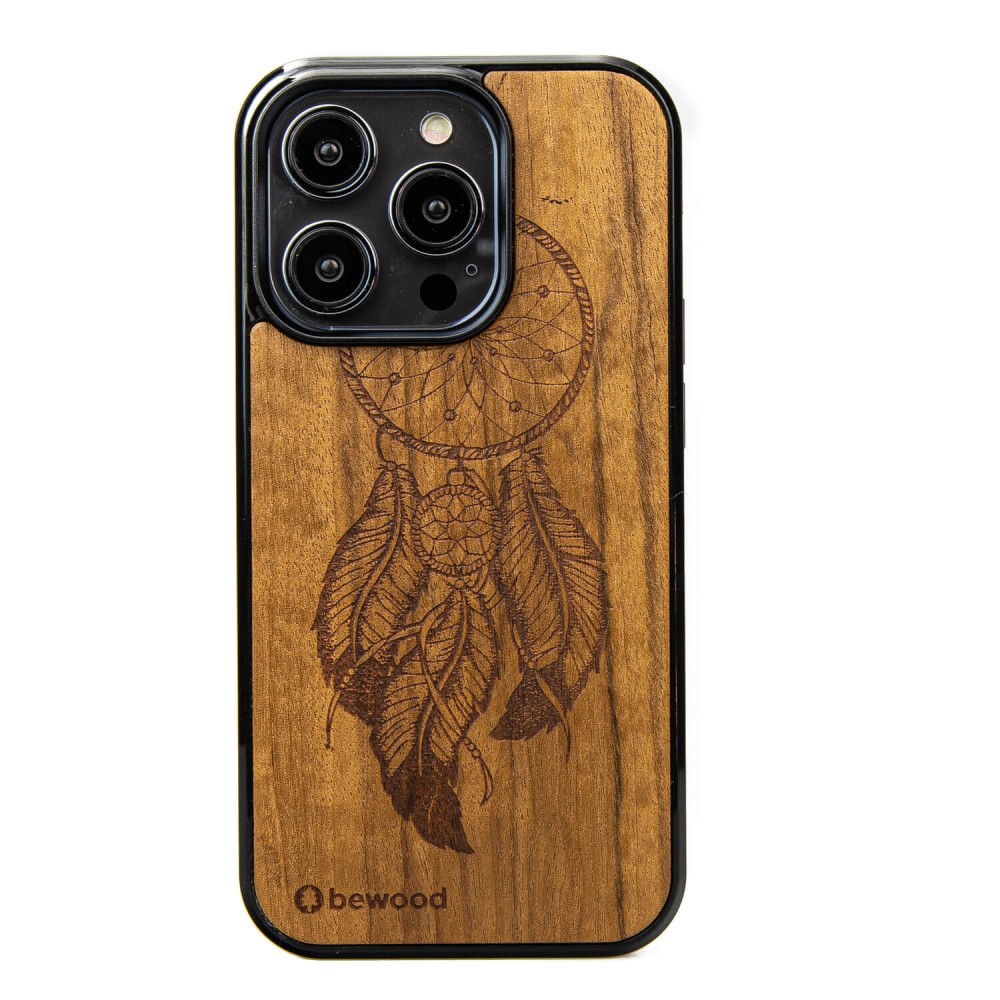 Bewood Holzhülle Für Iphone 15 Pro Dreamcatcher Imbuia