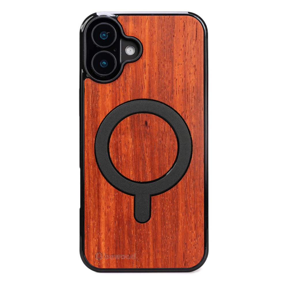 Bewood Holzhülle Für Iphone 16 Plus Padouk Mit Magsafe