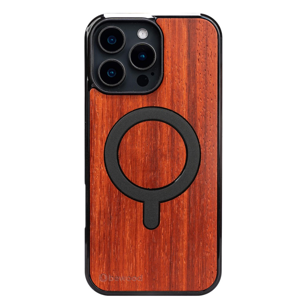 Bewood Holzhülle Für Iphone 16 Pro Max Padouk Mit Magsafe