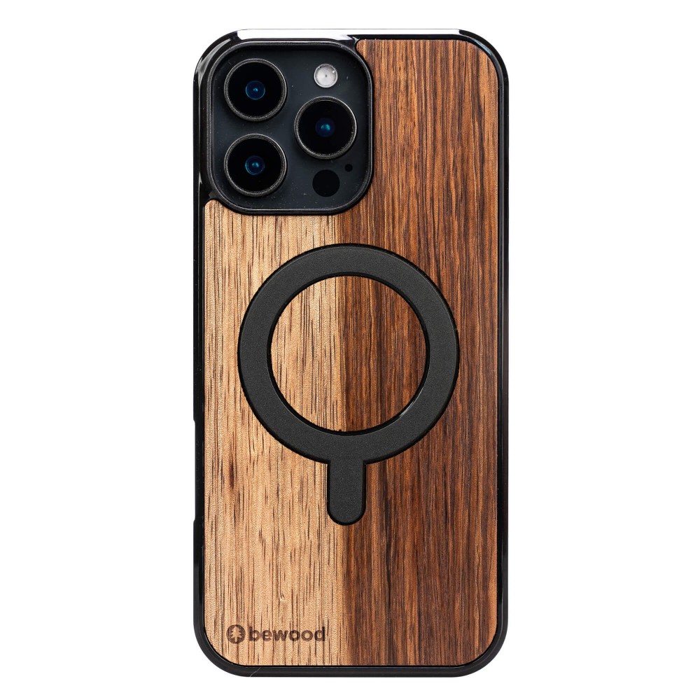 Bewood Holzhülle Für Iphone 16 Pro Max Mango Mit Magsafe
