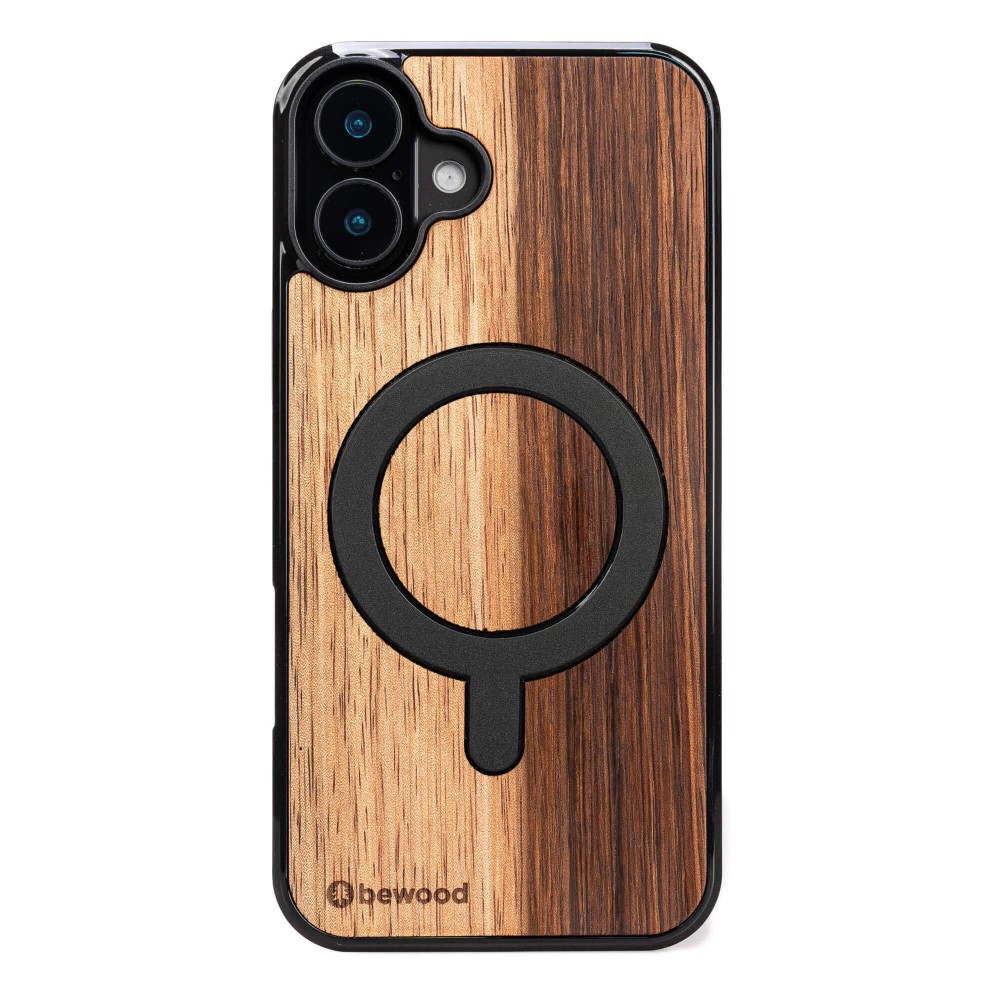 Bewood Holzhülle Für Iphone 16 Plus Mango Mit Magsafe