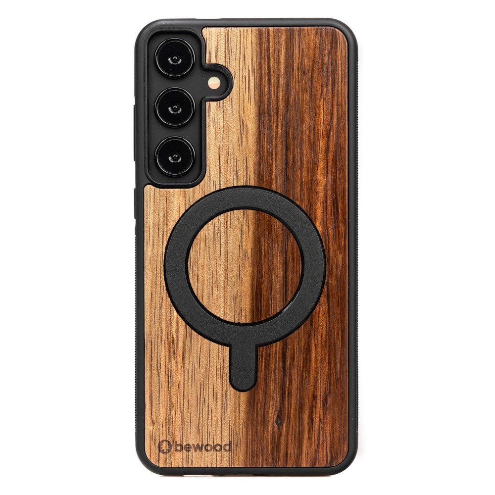 Bewood Holzhülle Für Samsung Galaxy S25 Plus Mango Mit Magsafe
