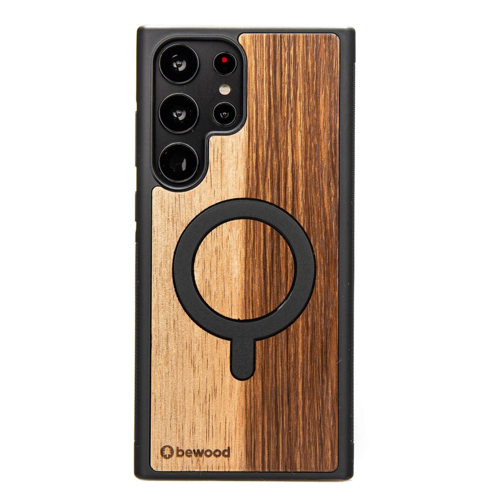 Bewood Holzhülle Für Samsung Galaxy S25 Ultra Mango Mit Magsafe