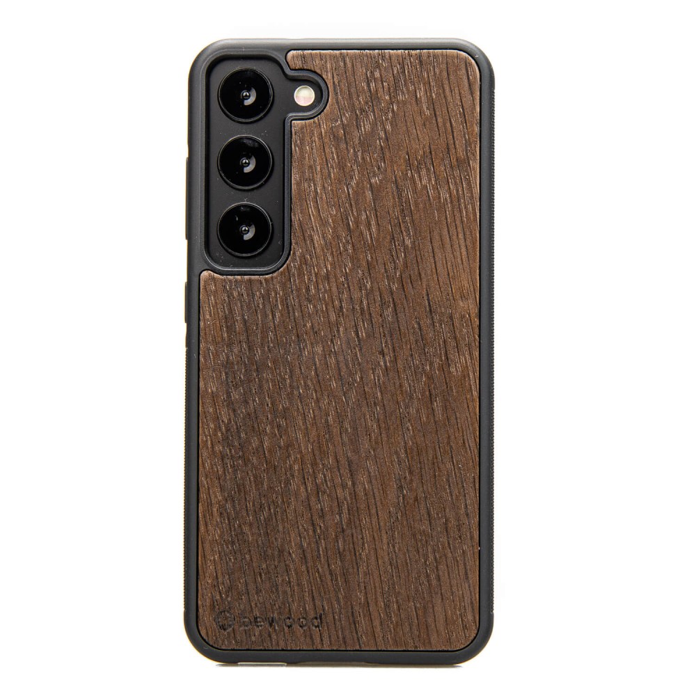 Bewood Holzhülle Für Samsung Galaxy S23 Smoked Oak