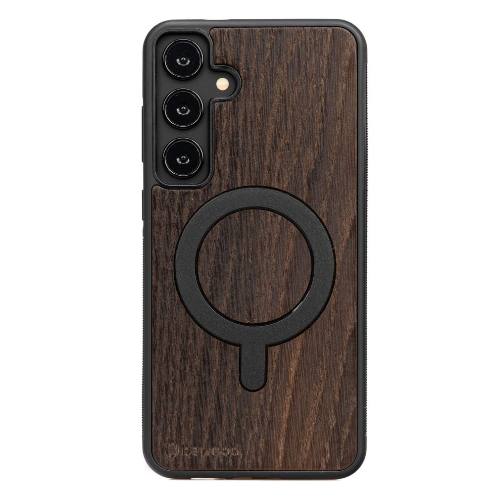 Bewood Holzhülle Für Samsung Galaxy S25 Plus Smoked Oak Mit Magsafe