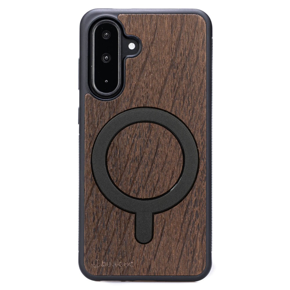 Bewood Holzhülle Für Samsung Galaxy A26 5g Smoked Oak Mit Magsafe