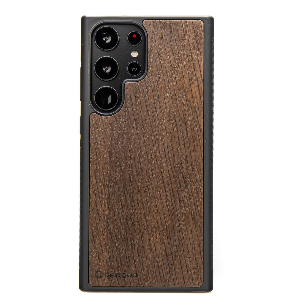 Bewood Holzhülle Für Samsung Galaxy S23 Ultra Smoked Oak