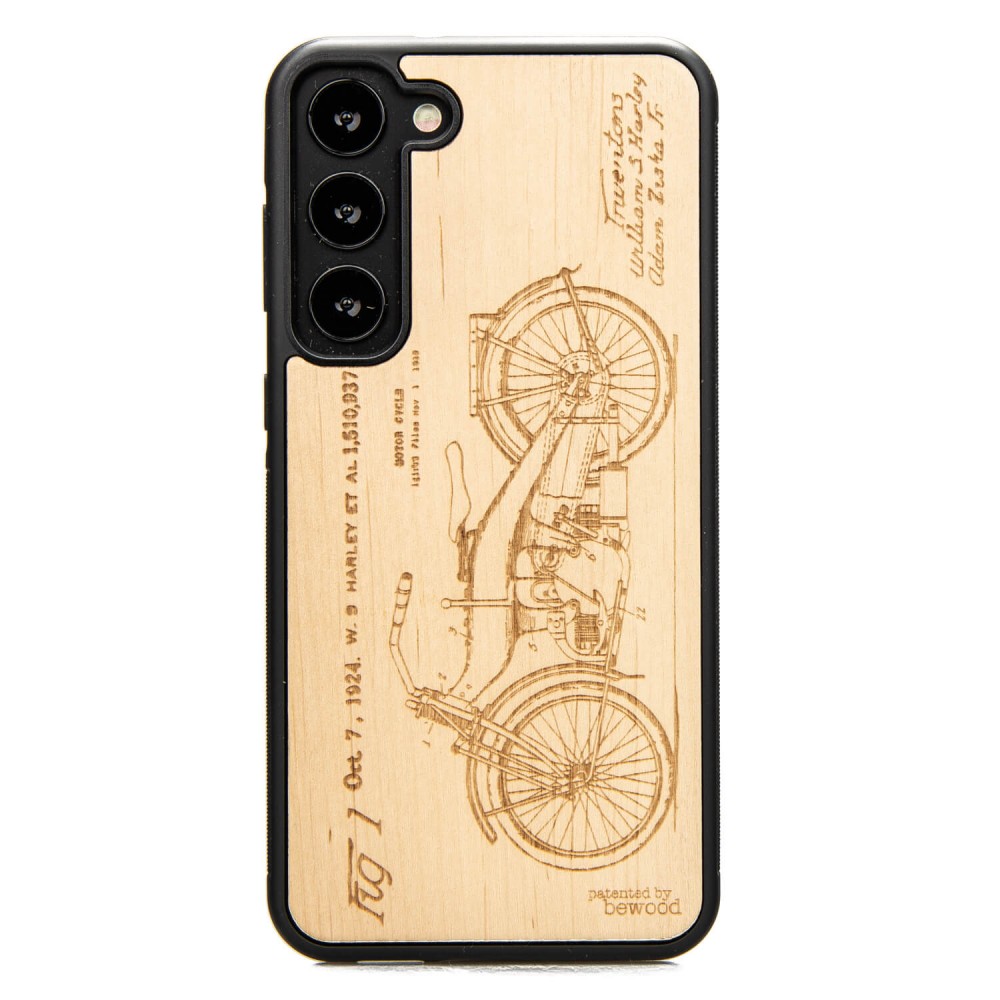 Bewood Holzhülle Für Samsung Galaxy S23 Plus Harley Patent Aniegre