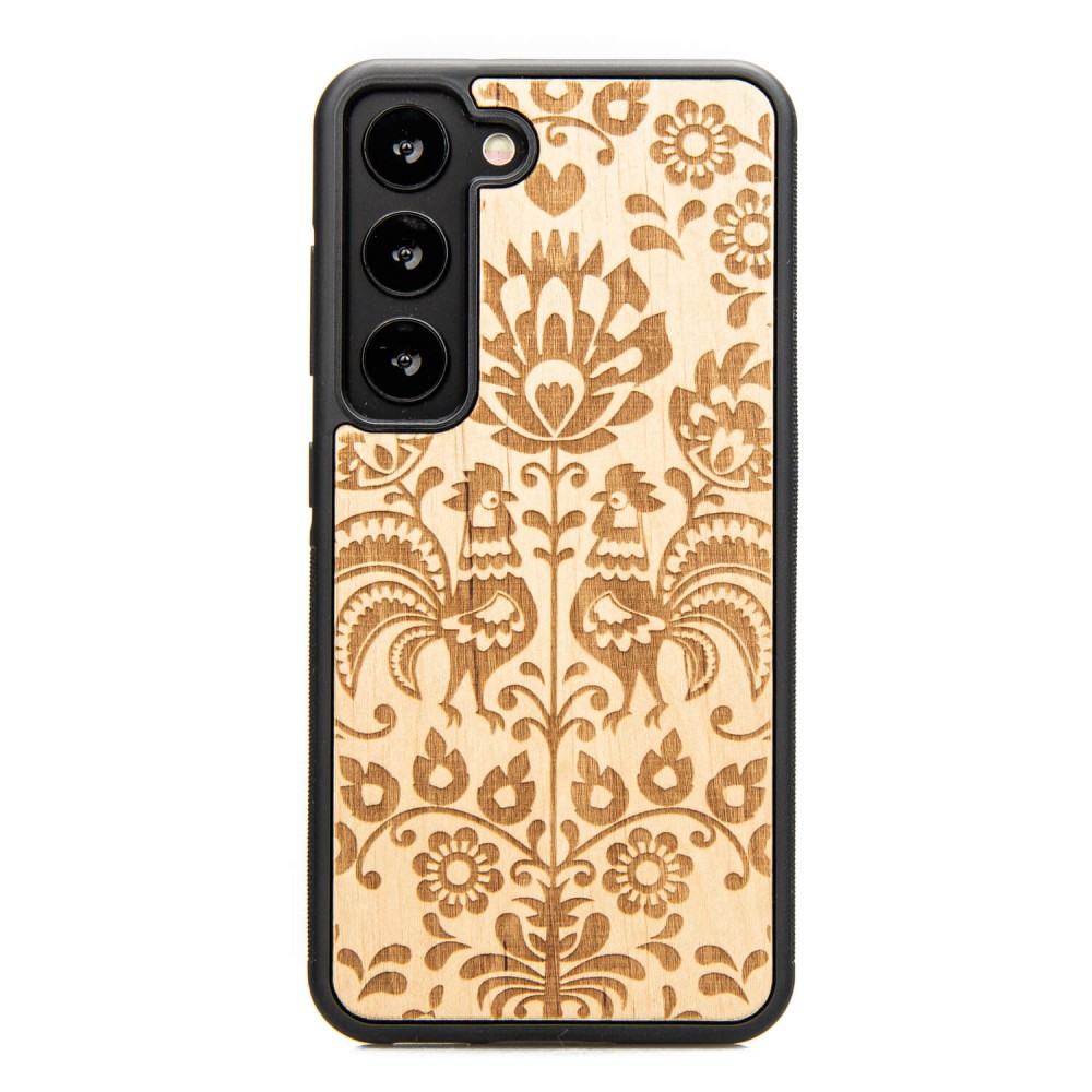 Bewood Holzhülle Für Samsung Galaxy S23 Polish Folk Aniegre