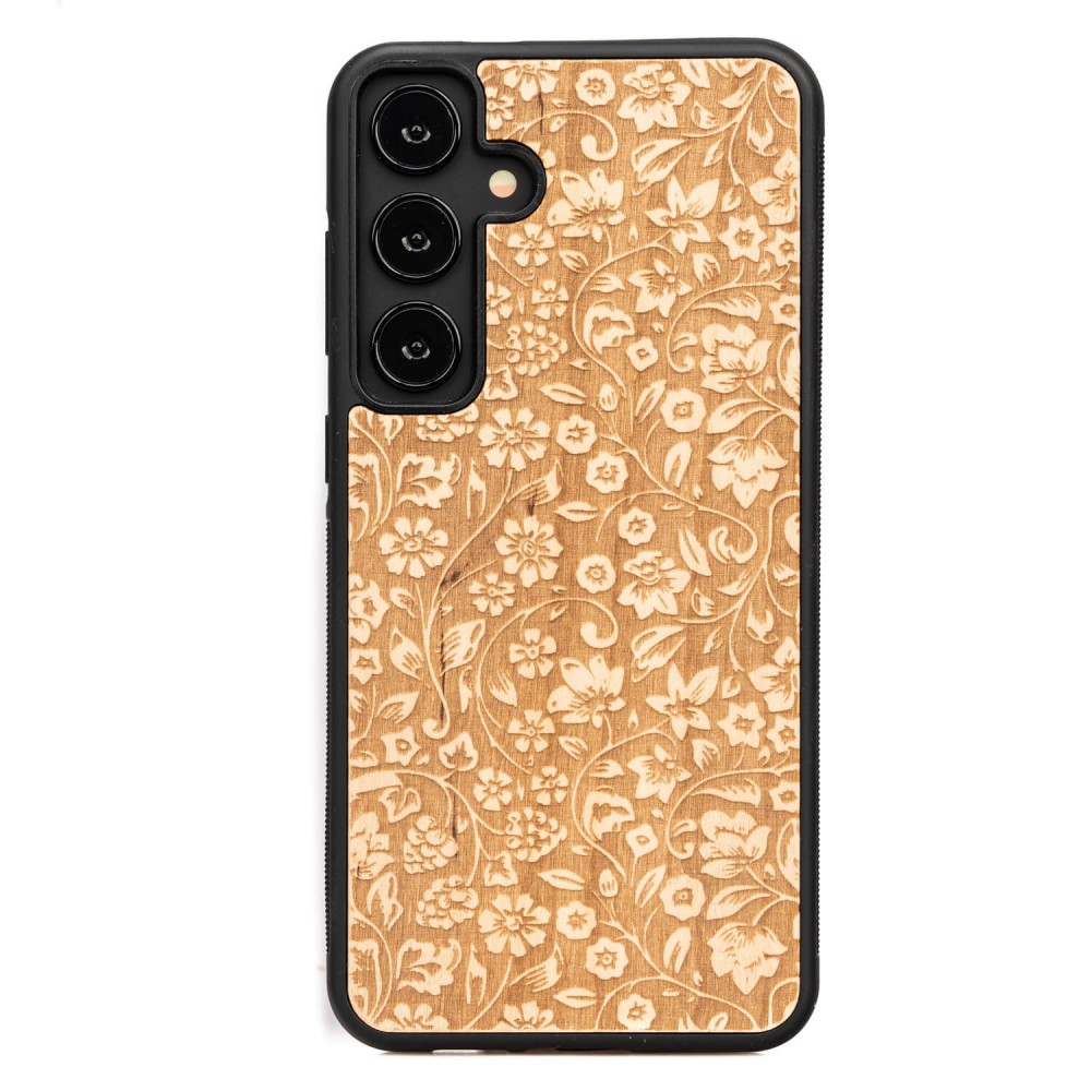 Bewood Holzhülle Für Samsung Galaxy S24 Plus Wild Flowers Aniegre