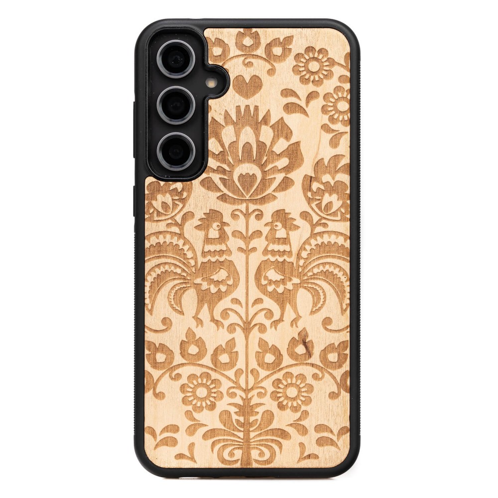 Bewood Holzhülle Für Samsung Galaxy S23 Fe Polish Folk Aniegre