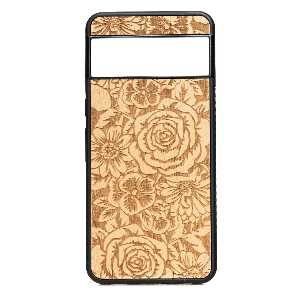 Bewood Holzhülle Für Google Pixel 8 Roses Aniegre
