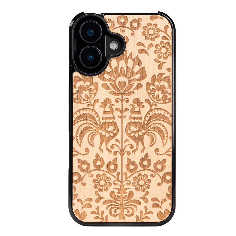 Bewood Holzhülle Für Iphone 16 Polish Folk Aniegre