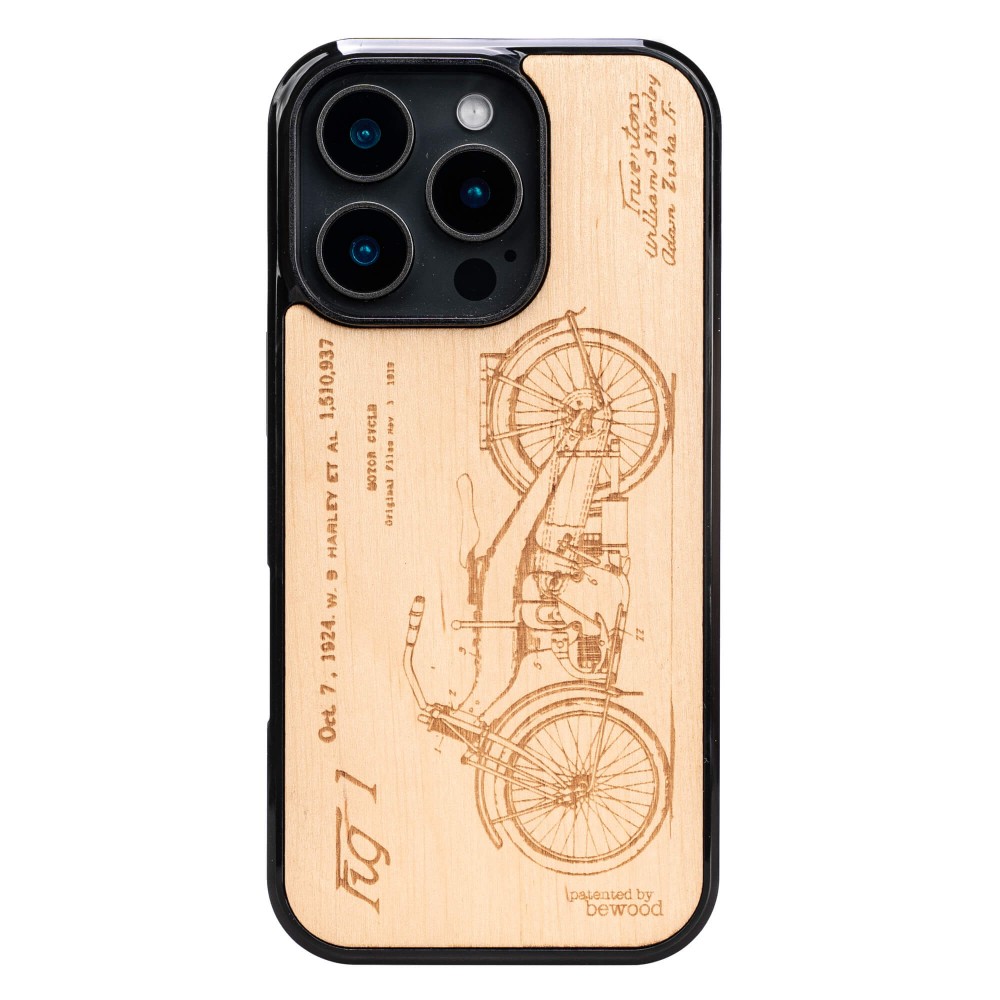 Bewood Holzhülle Für Iphone 16 Pro Harley Patent Aniegre