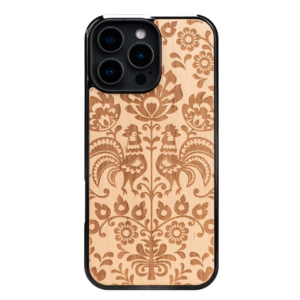 Bewood Holzhülle Für Iphone 16 Pro Max Polish Folk Aniegre