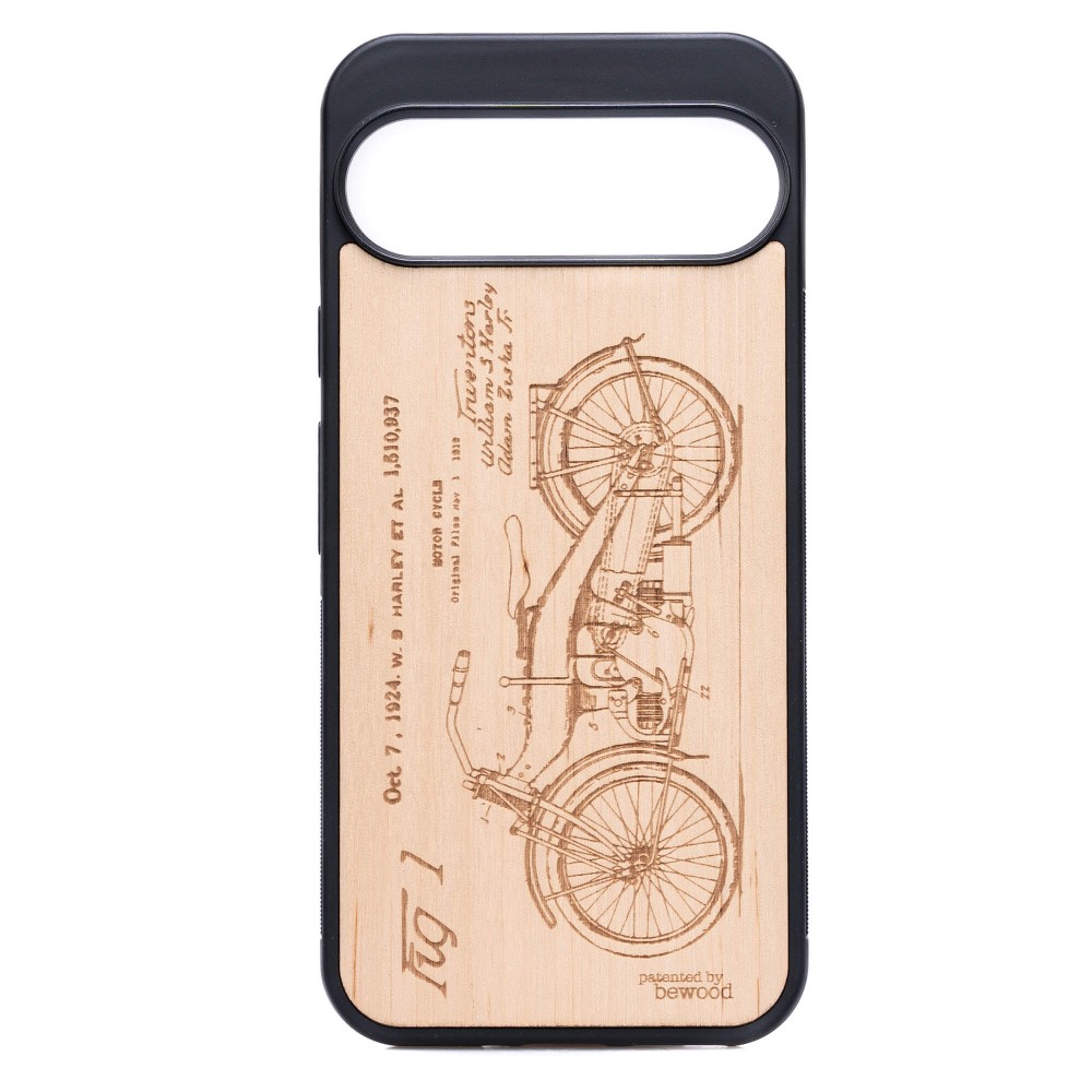 Bewood Holzhülle Für Google Pixel 9/9 Pro Harley Patent Aniegre