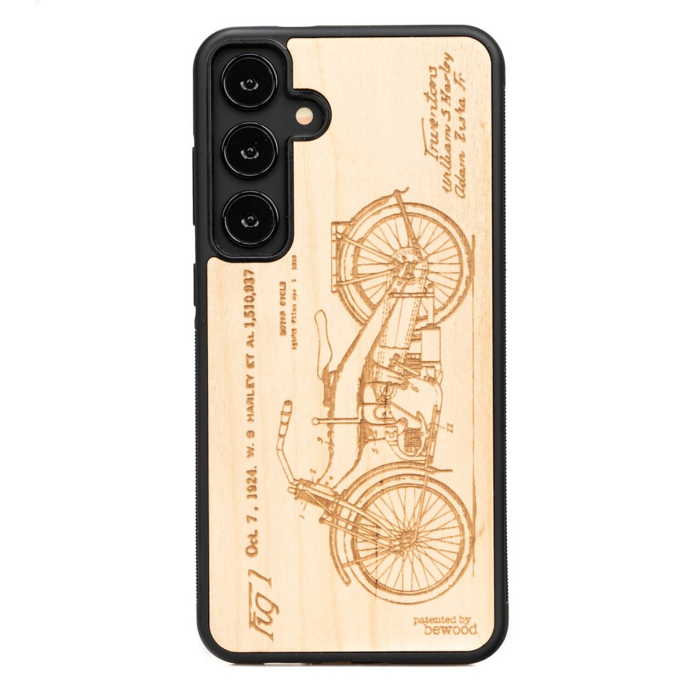 Bewood Holzhülle Für Samsung Galaxy S25 Plus Harley Patent Aniegre