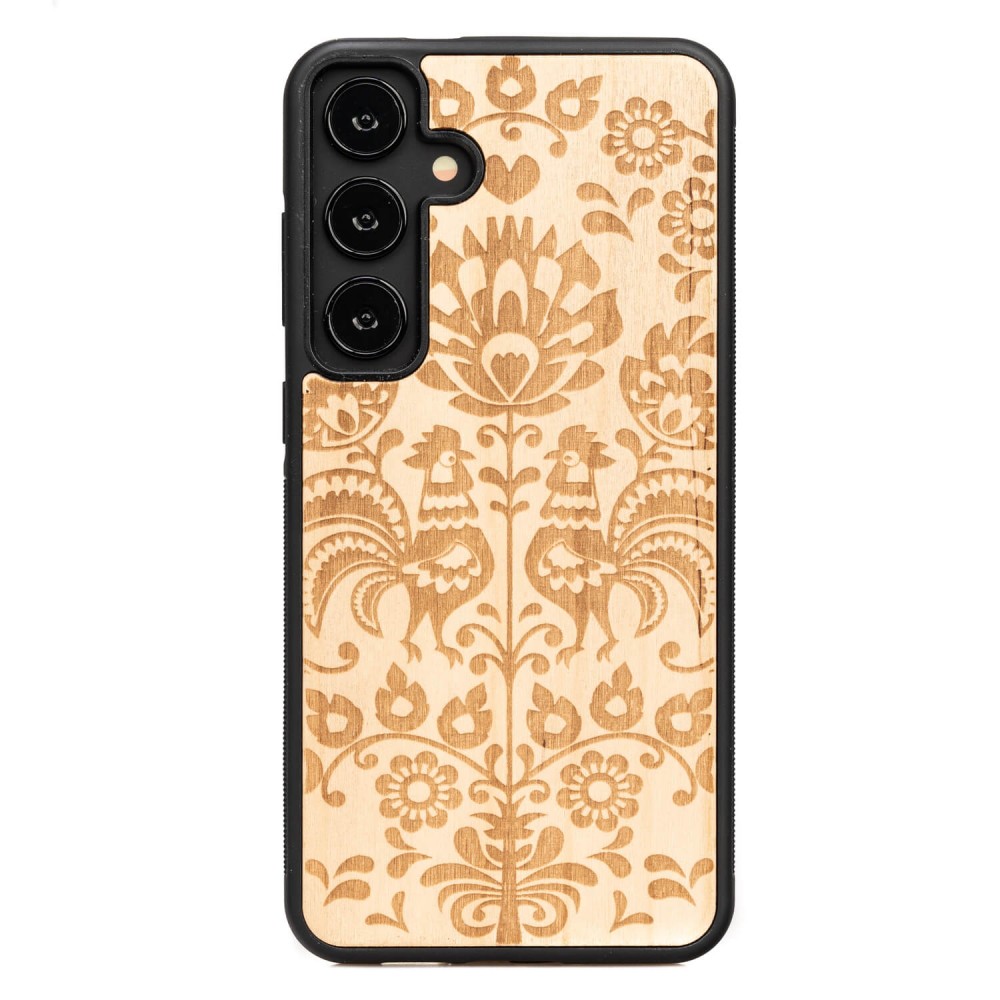 Bewood Holzhülle Für Samsung Galaxy S25 Plus Polish Folk Aniegre