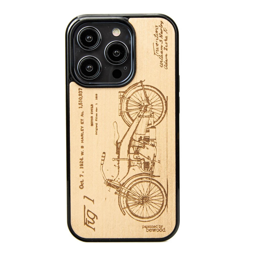Bewood Holzhülle Für Iphone 14 Pro Harley Patent Aniegre