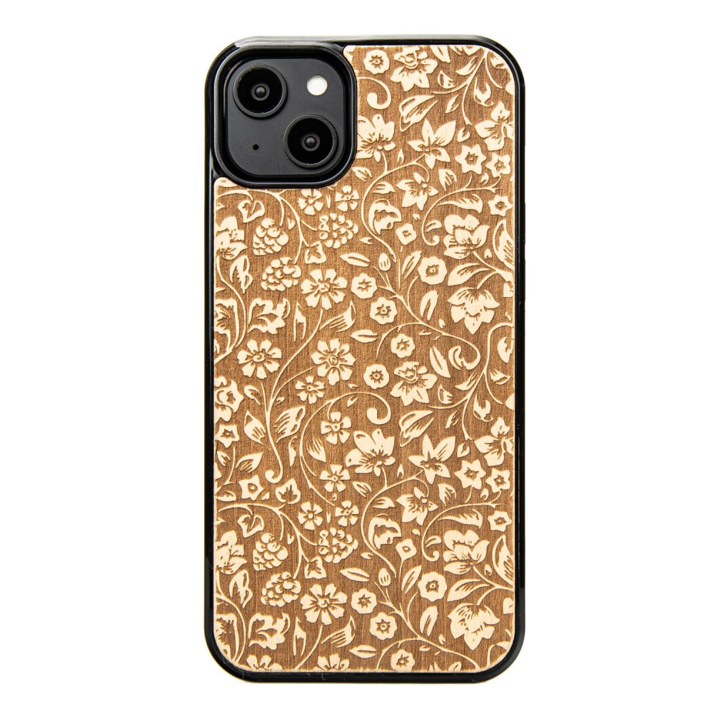 Bewood Holzhülle Für Iphone 14 Plus Wild Flowers Aniegre