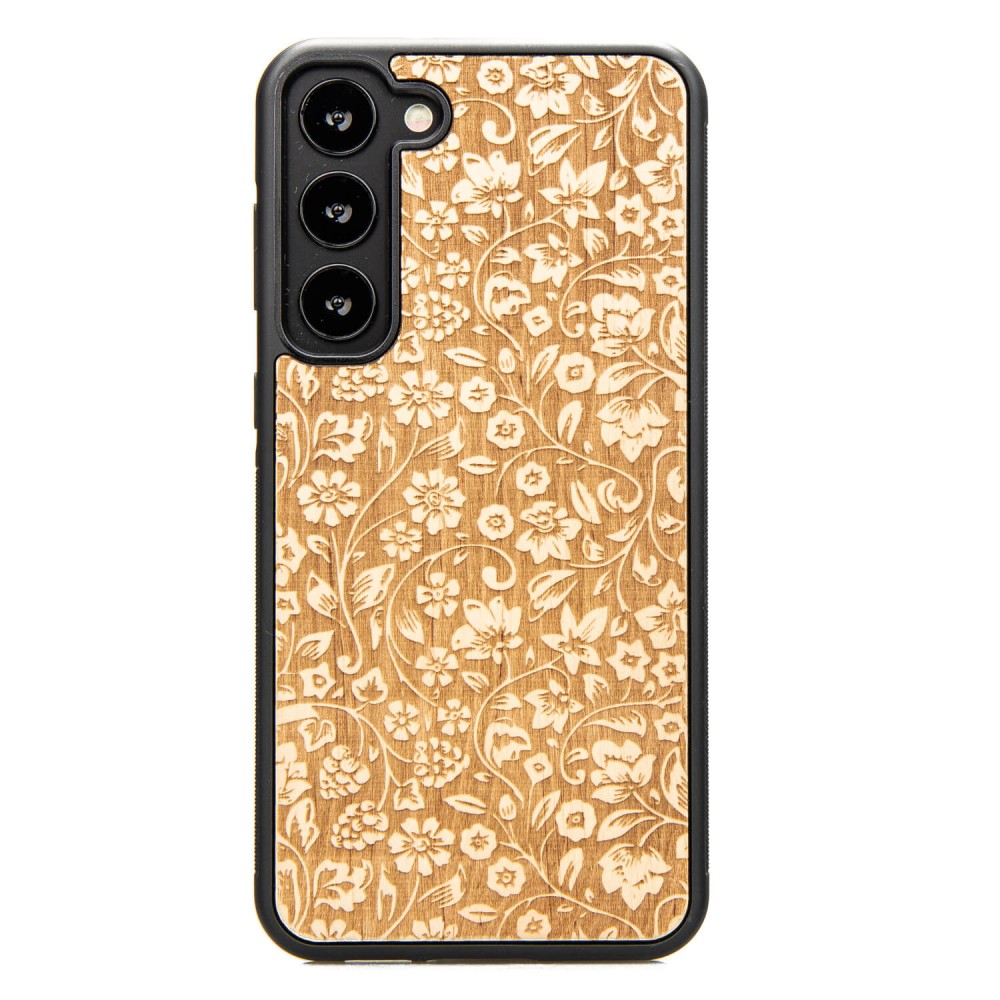 Bewood Holzhülle Für Samsung Galaxy S23 Plus Wild Flowers Aniegre