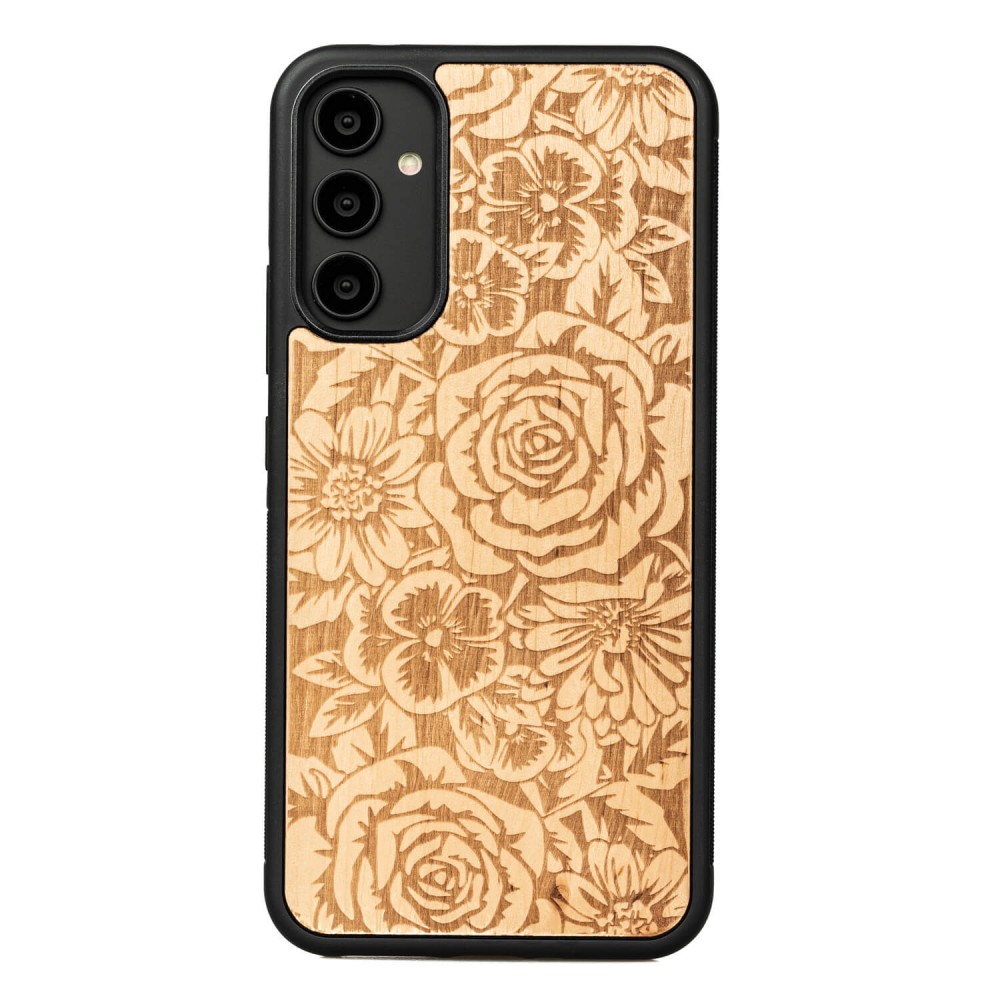 Bewood Holzhülle Für Samsung Galaxy A34 5g Roses Aniegre