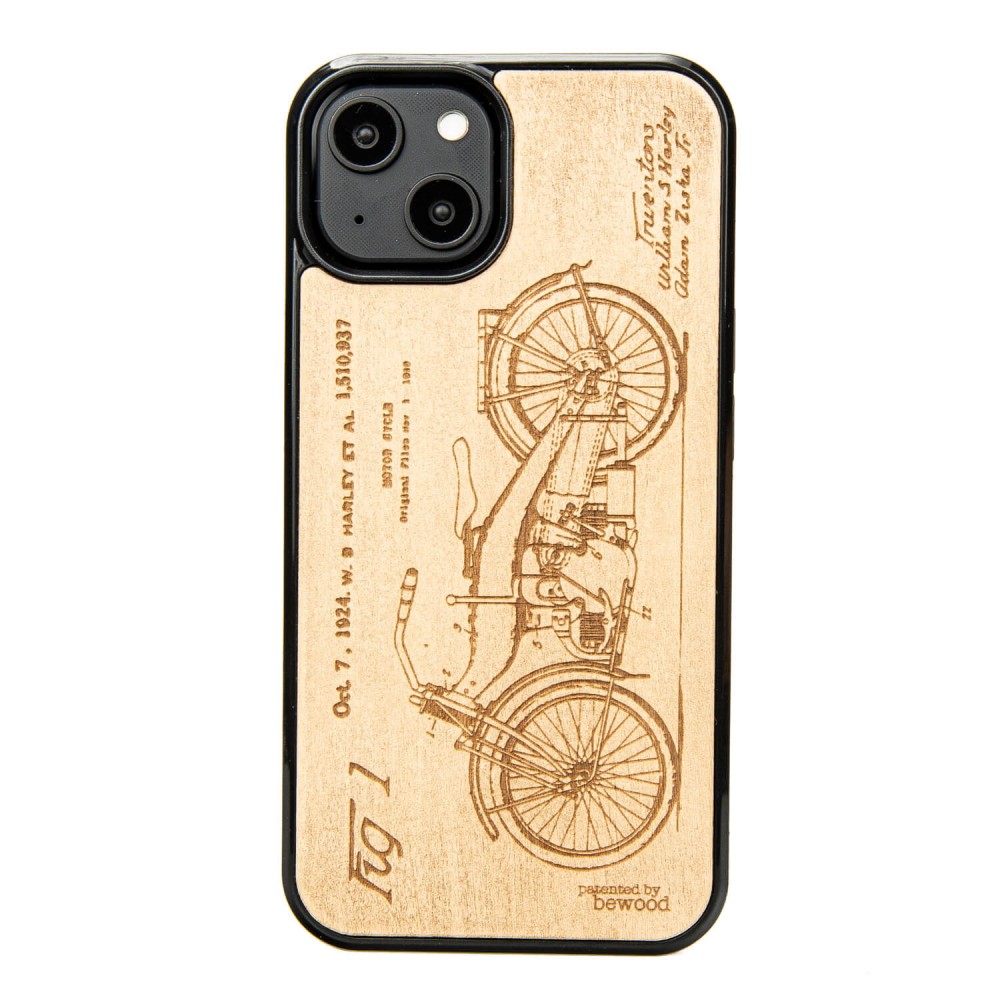 Bewood Holzhülle Für Iphone 15 Harley Patent Aniegre