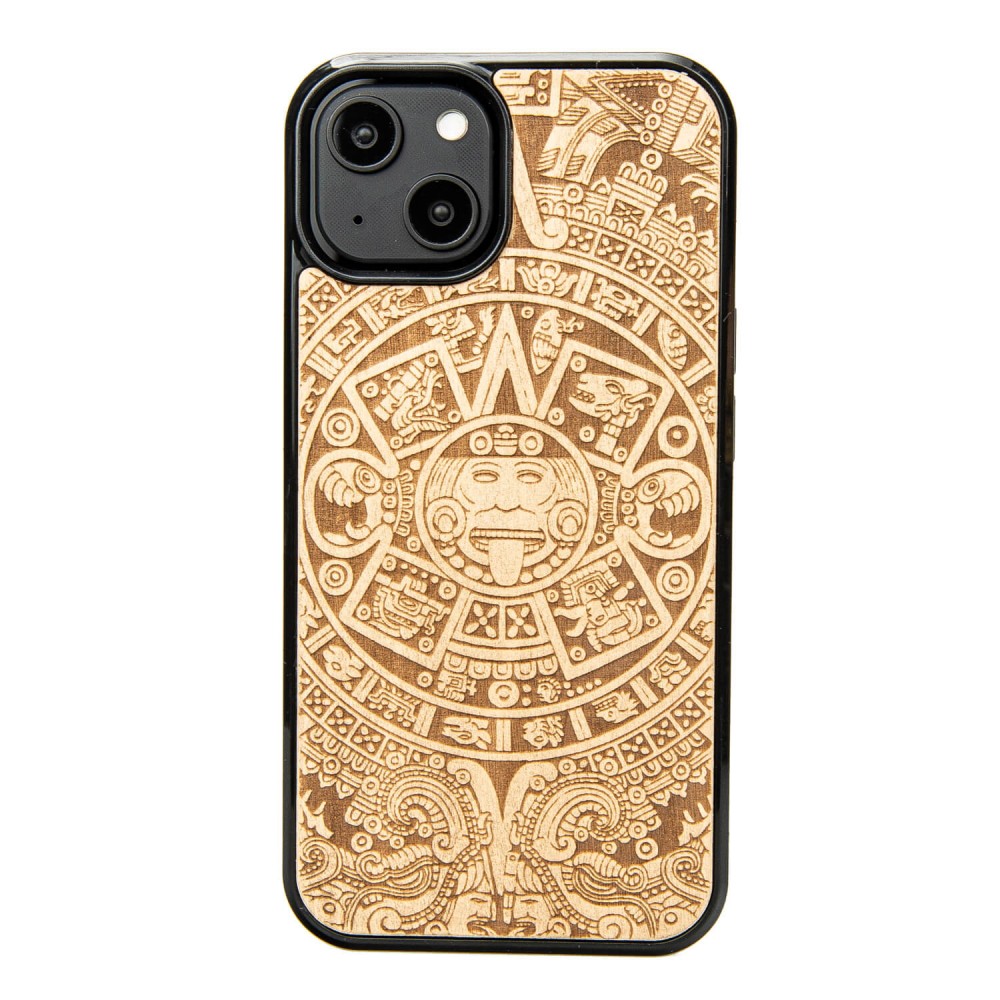 Bewood Holzhülle Für Iphone 15 Aztec Calendar Aniegre