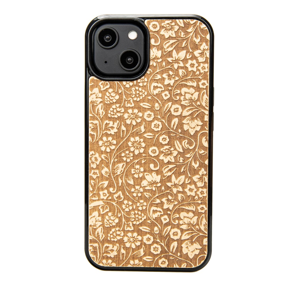Bewood Holzhülle Für Iphone 15 Wild Flowers Aniegre