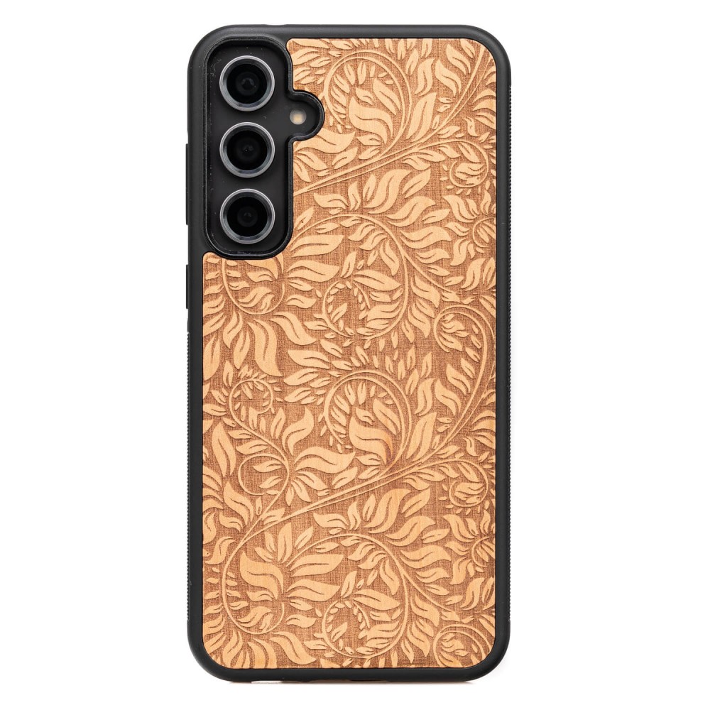 Bewood Holzhülle Für Samsung Galaxy S23 Fe Apfelblätter